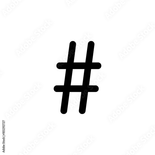 hashtag