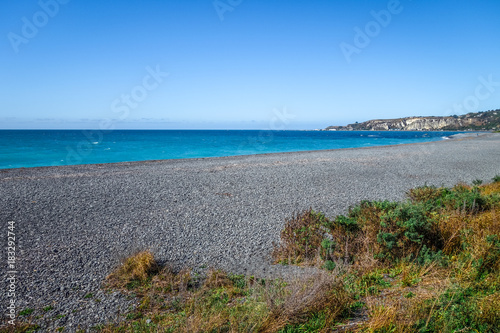 Kaikoura beach  New Zealand