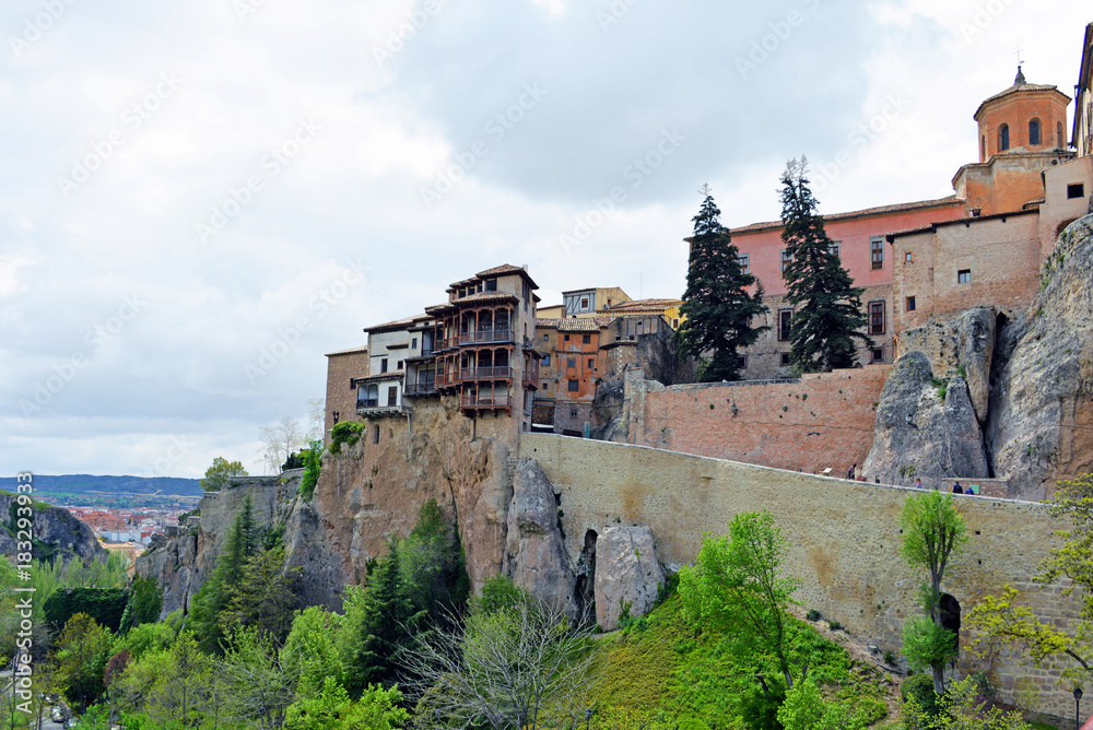 Hängende Häuser von Cuenca Spanien