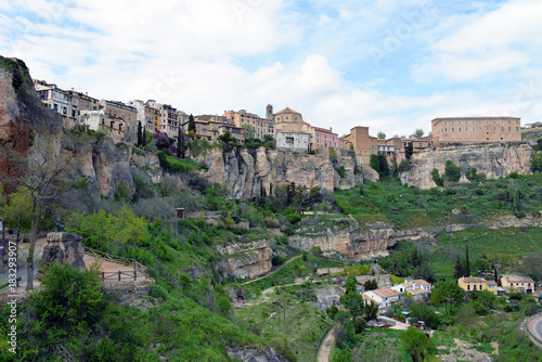 Panorama der Altstadt von Cuenca Spanien
