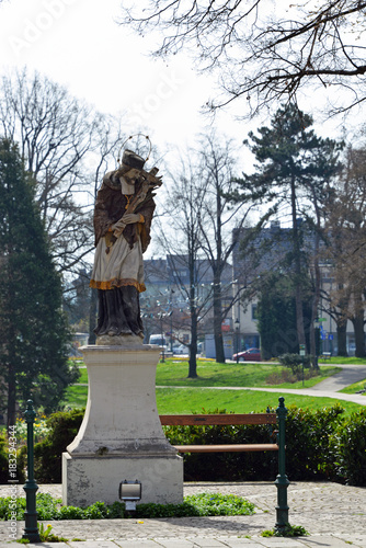 Heiligenstatue in Tulln an der Donau photo