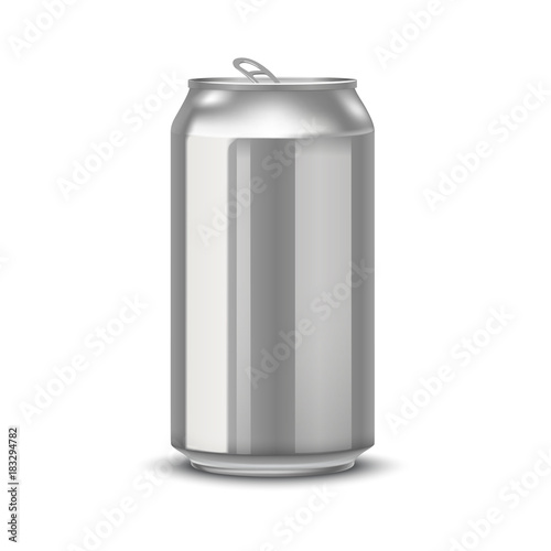 realistic aluminum cans
