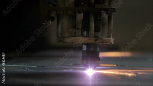 Close up plasma cutter