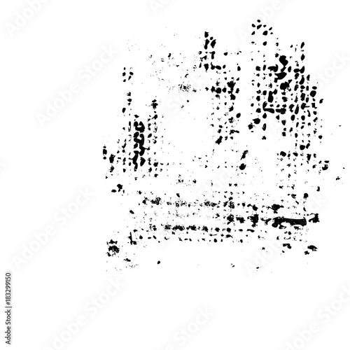 Black and White Grunge Dust Messy Background