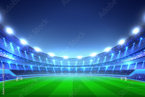 Soccer Stadium Background