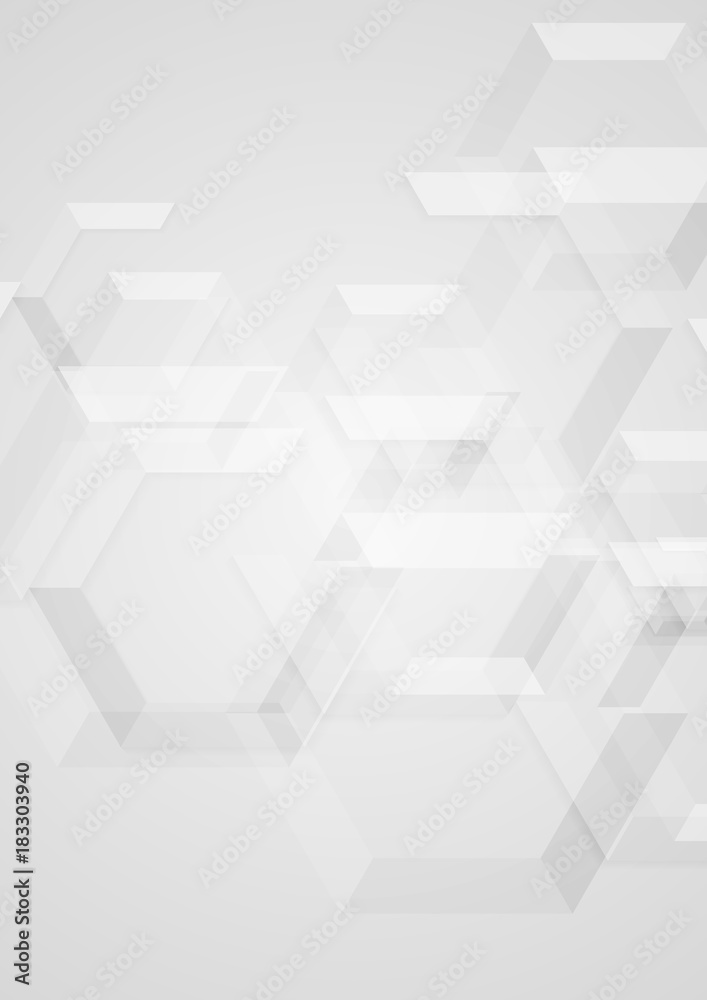 Abstract grey minimal tech geometric background Abstract grey minimal tech geometric background
