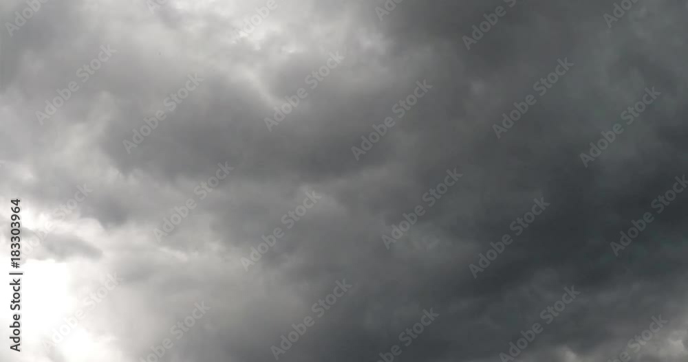 Time lapse of storm clouds in rapid motion Time lapse of storm clouds in rapid motion