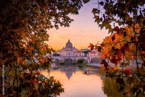 Canvas Print Beautiful view over St