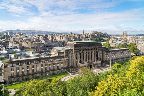 St. Andrew`s House, the building of the Scottish Government, in Edinburgh