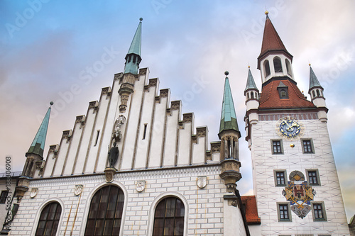 Old Town Hall (Toy Museum) in Marienplatz, Munich
