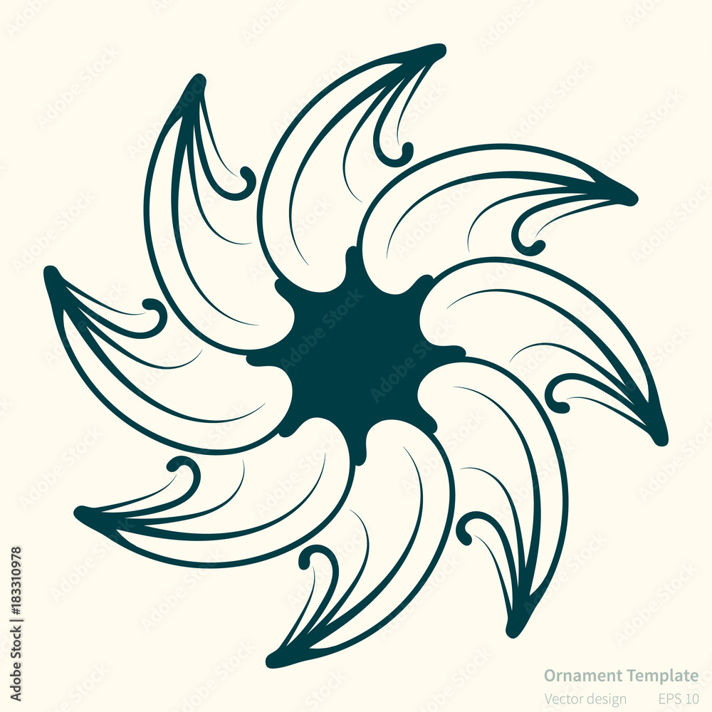 Verctor abstract ornament pattern Verctor abstract ornament pattern