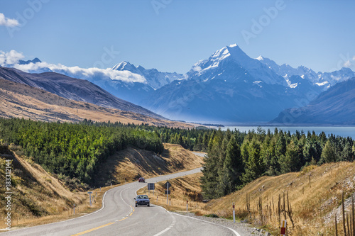 Mount Cook, der Höchste Ber...