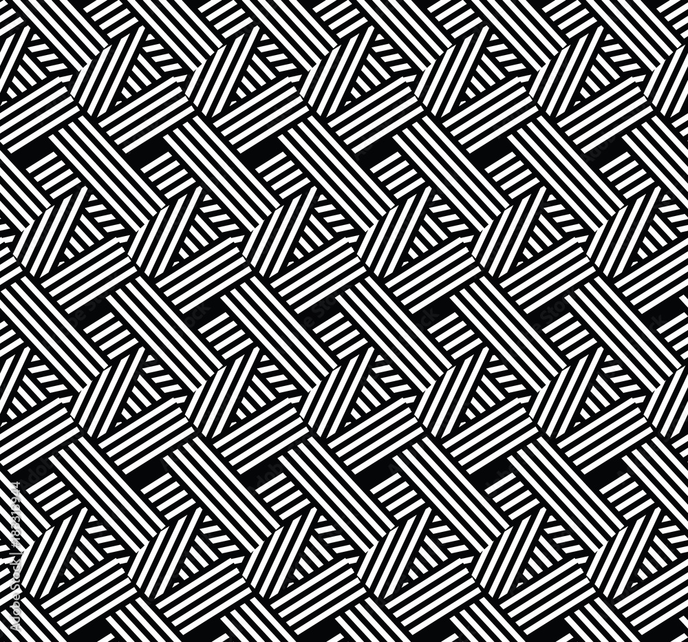 Seamless strips pattern