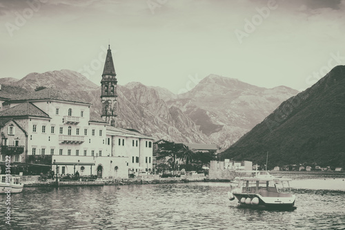 Wallpaper Mural Old historical village Perast on a coast by the sea Torontodigital.ca
