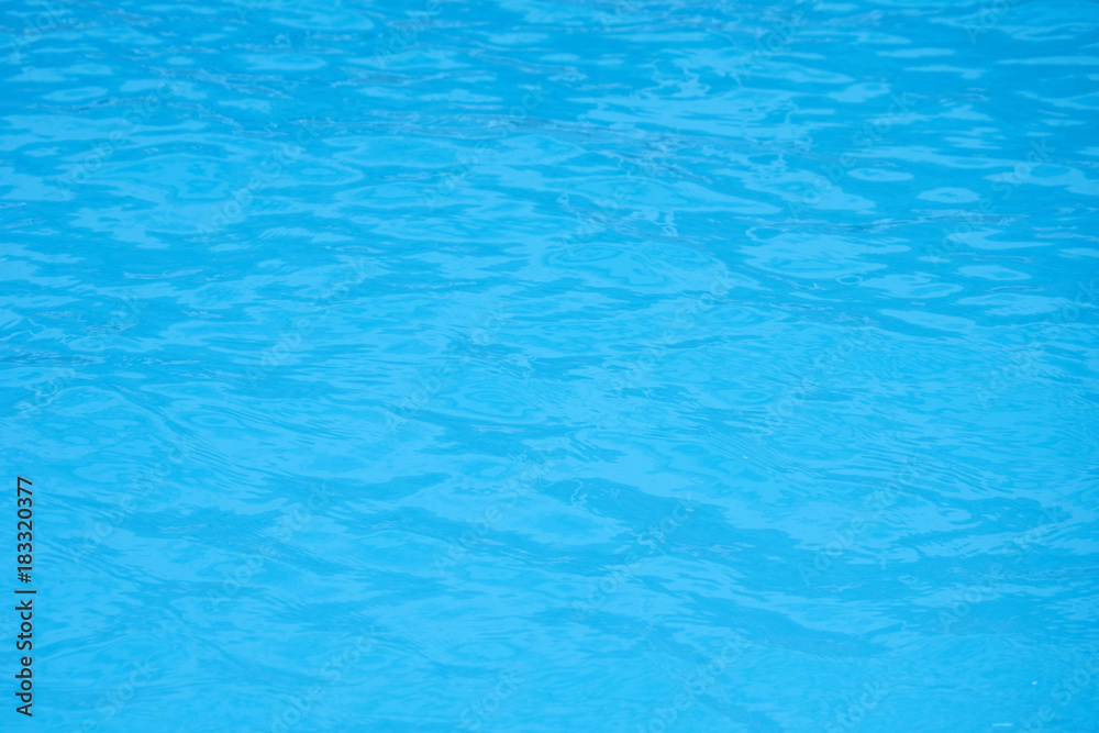 Blue sea surface with waves Blue sea surface with waves