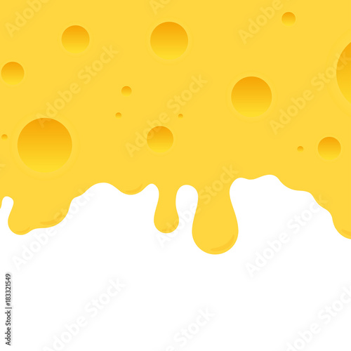 Cheese background pattern with copy space