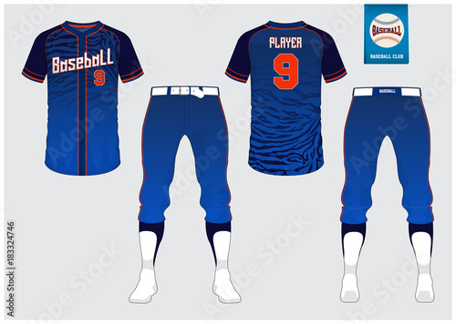 Photography Baseball uniform, sport jersey, t-shirt sport, short, sock template