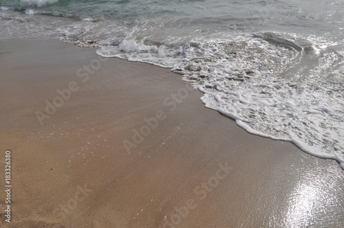 Foto ebb and flow by the sea