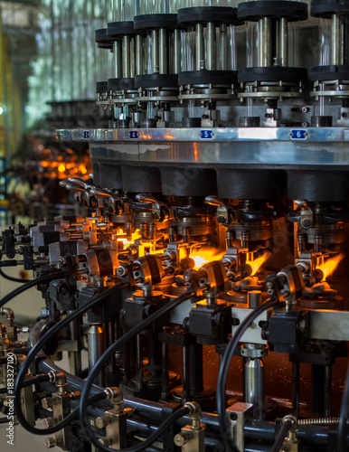 Manufacture of medical glass.