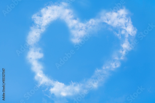 heart from the clouds