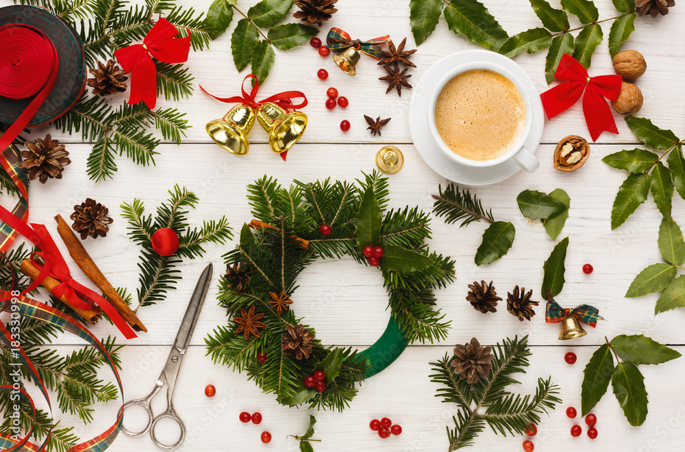Details for xmas diy. Handmade craft christmas decoration Details for xmas diy. Handmade craft christmas decoration
