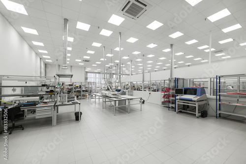 Factory for the manufacture of electronic printed circuit boards.