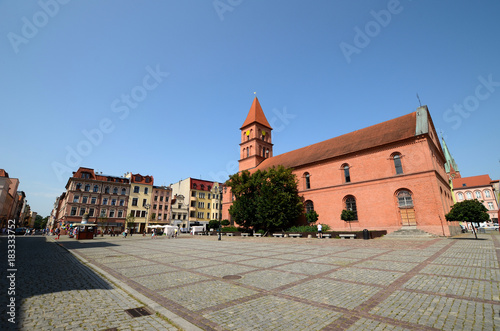 New Town Market Square in Torun (Poland)