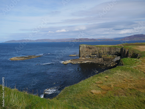 Columnar Basalt on Staffa Island