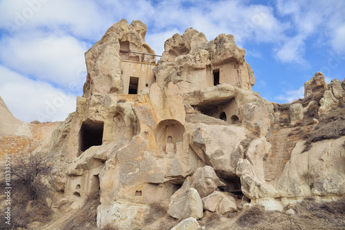 beautiful landscape in Cappadocia