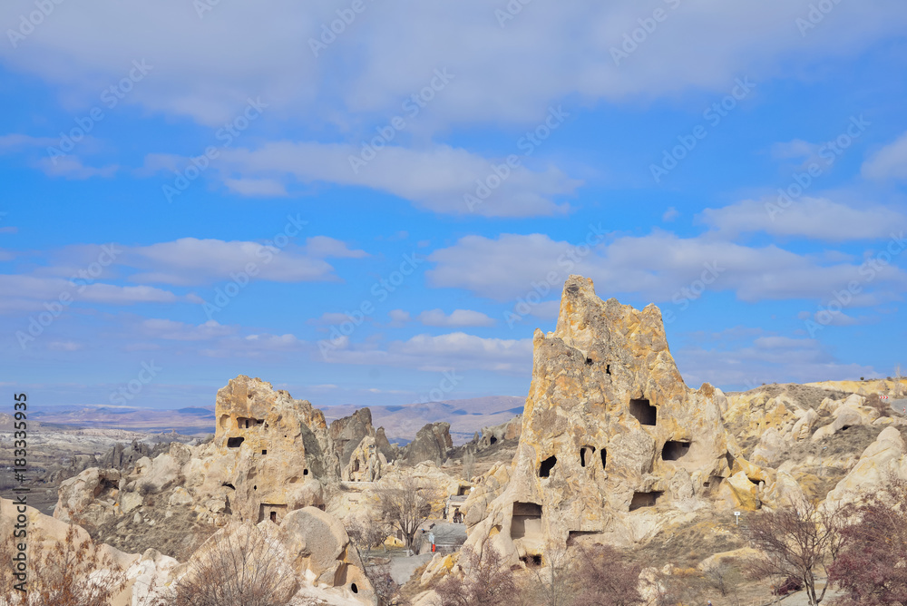 beautiful landscape in Cappadocia