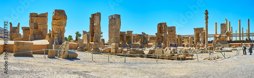 Discover palaces of Persepolis, Iran photo