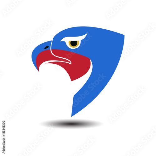 eagle head vector logo