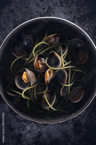 An exciting plate of Vongole