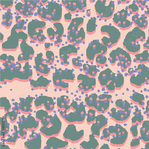 leopard animal skin pattern