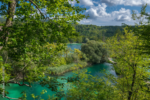 Plitvice Lakes National Park  Croatia  Balkan Peninsula  Europe