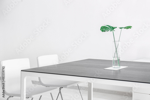 Modern office interior with...