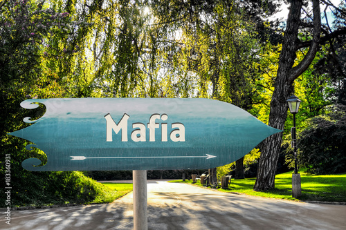 Schild 254 - Mafia