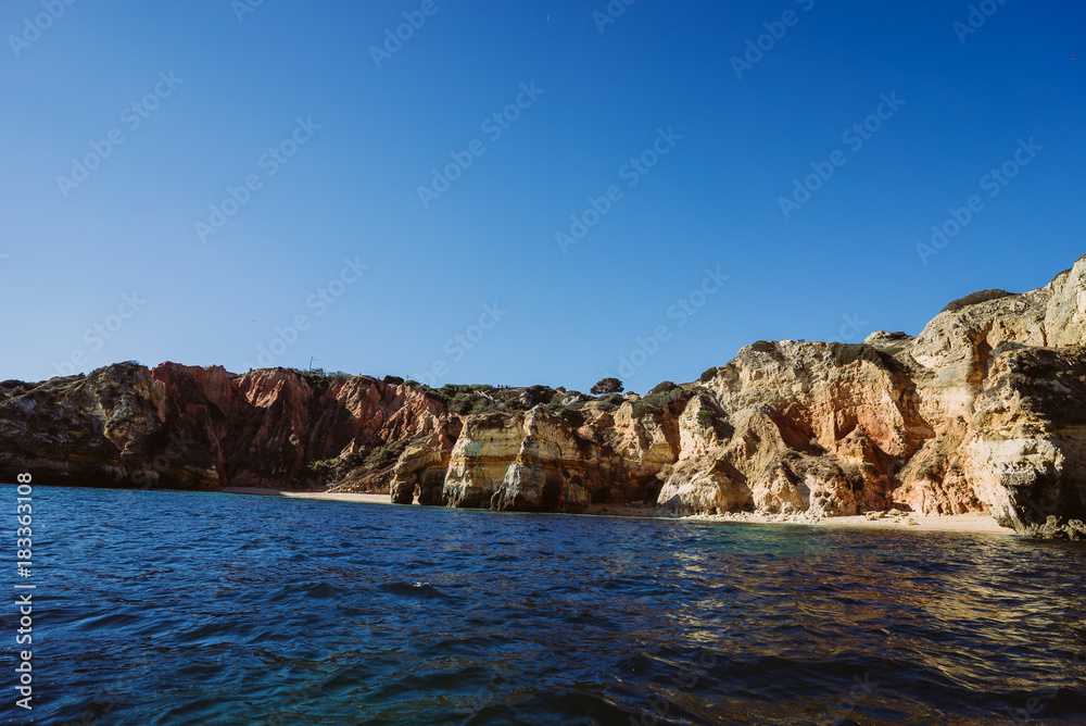 Cliffs and Caves in Portugal