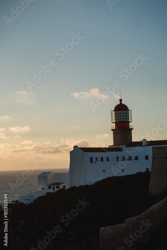 Lighthouse on the cliffs in Portugal © Nena