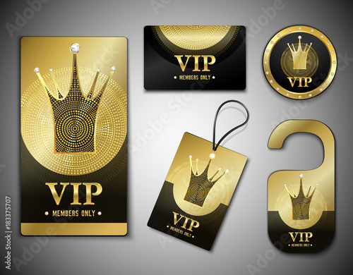 VIP Member Elements Design Template 