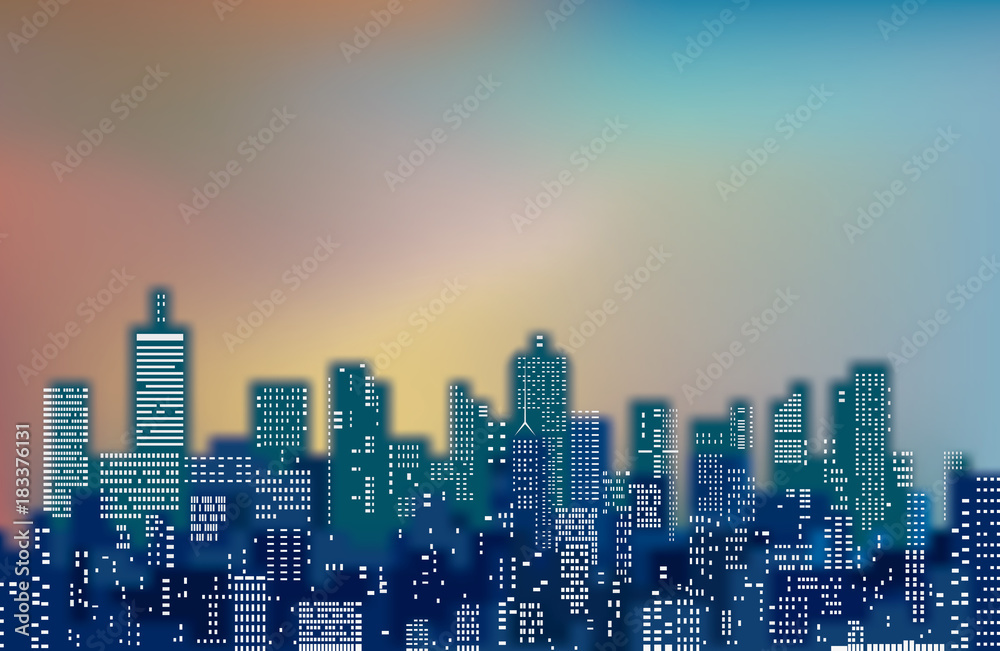 blurry color cityscape blurry color cityscape