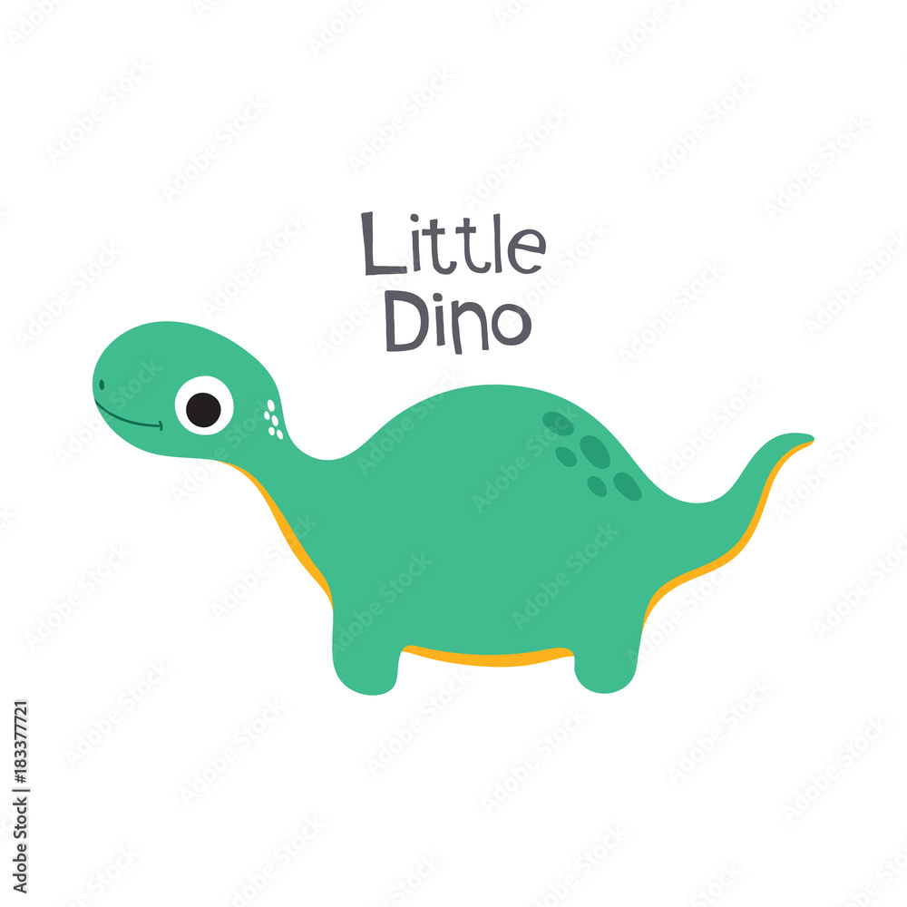 Fototapeta premium Cute dino illustration