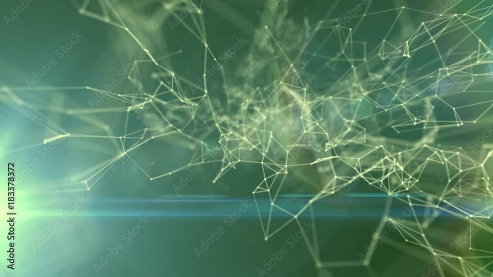 Plexus abstract technology and engineering background with original organic motion Plexus abstract technology and engineering background with original organic motion
