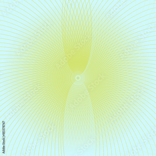 Patern with yellow and Ligth blue elements   on an isolated background