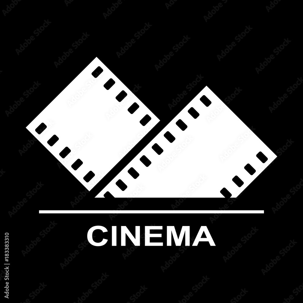 Illustration of an isolated cinema camera icon Illustration of an isolated cinema camera icon