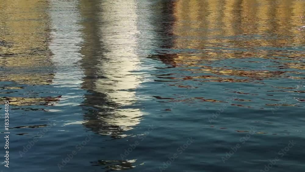 Reflection of buildings in water Reflection of buildings in water