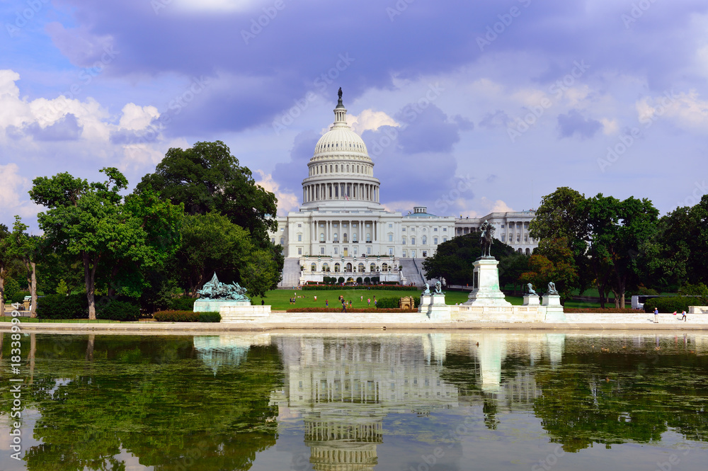 Fototapeta premium Congress Building in Capitol Hill, Washington DC