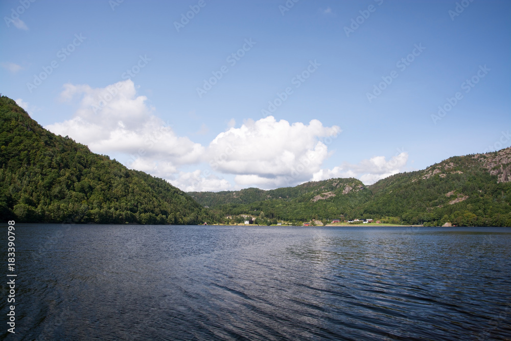 Landschaft in Südnorwegen Landschaft in Südnorwegen