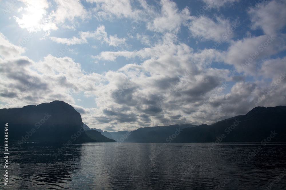 Landschaft in Südnorwegen Landschaft in Südnorwegen
