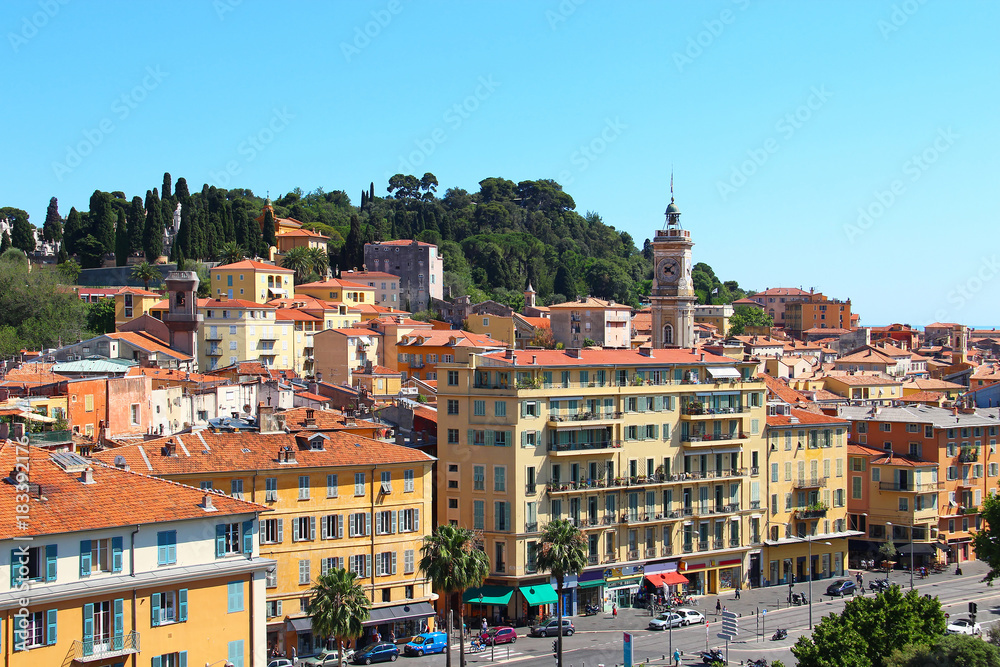 Nice old town, France